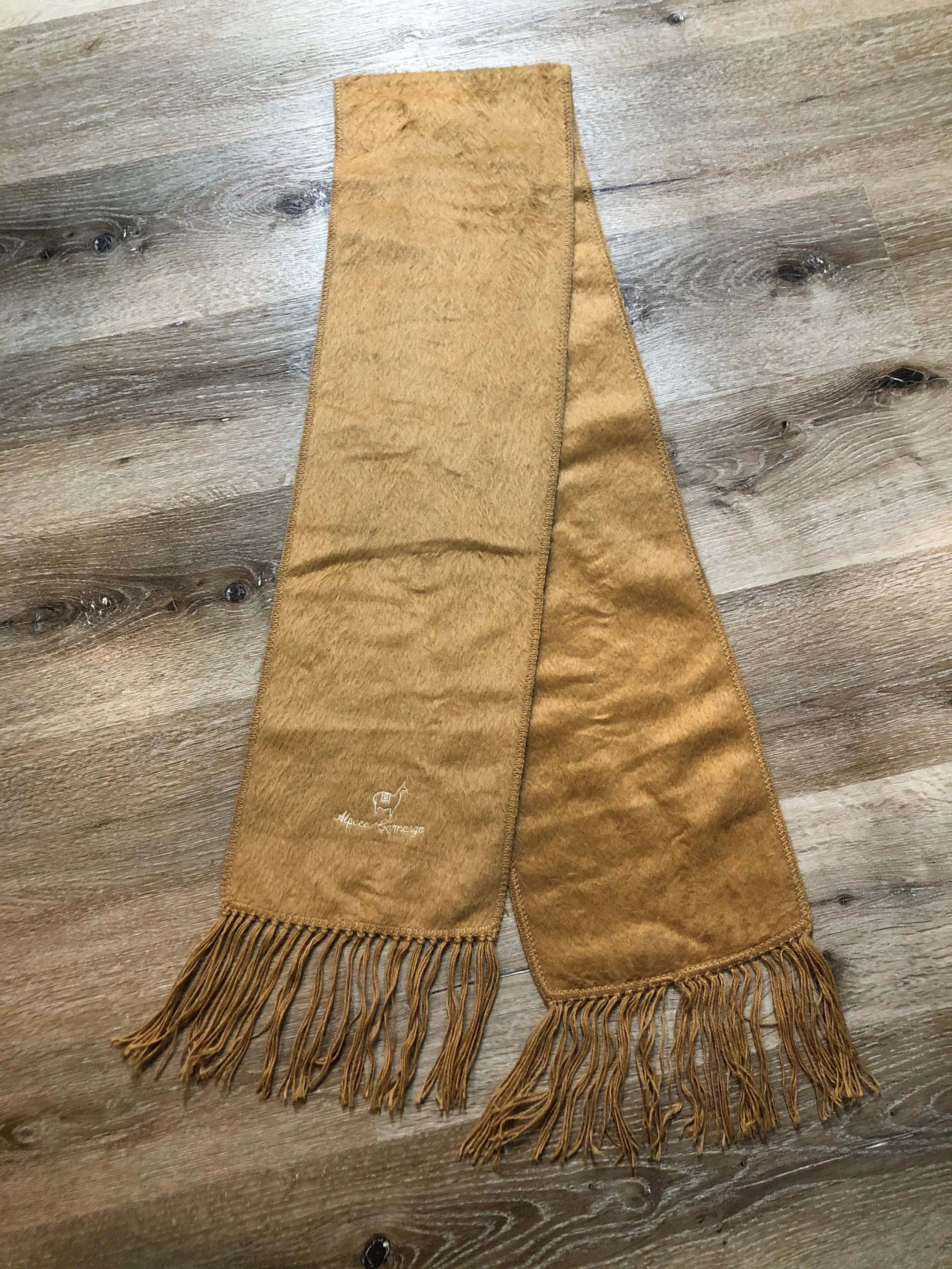 Alpaca Camargo Alpaca Wool Scarf SOLD
