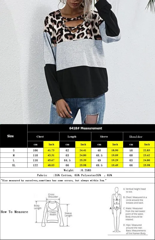 Ann Women's Fashion Trend Women's Casual Women's Tops