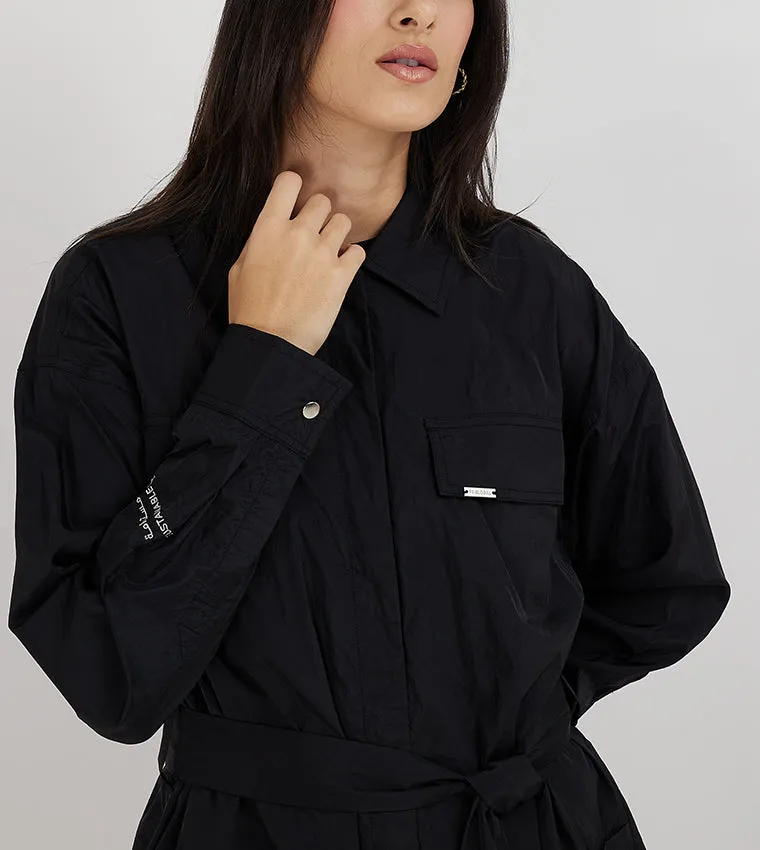 F5 NYLON TRENCH COAT