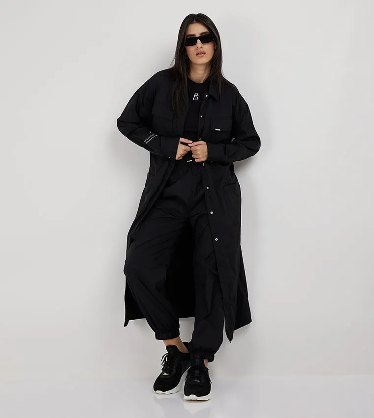 F5 NYLON TRENCH COAT