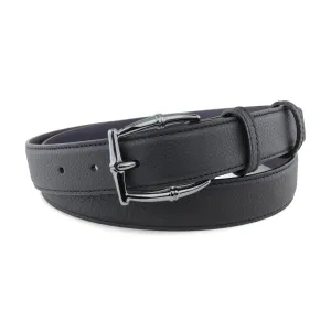 Narrow Black Novak Bamboo Belt