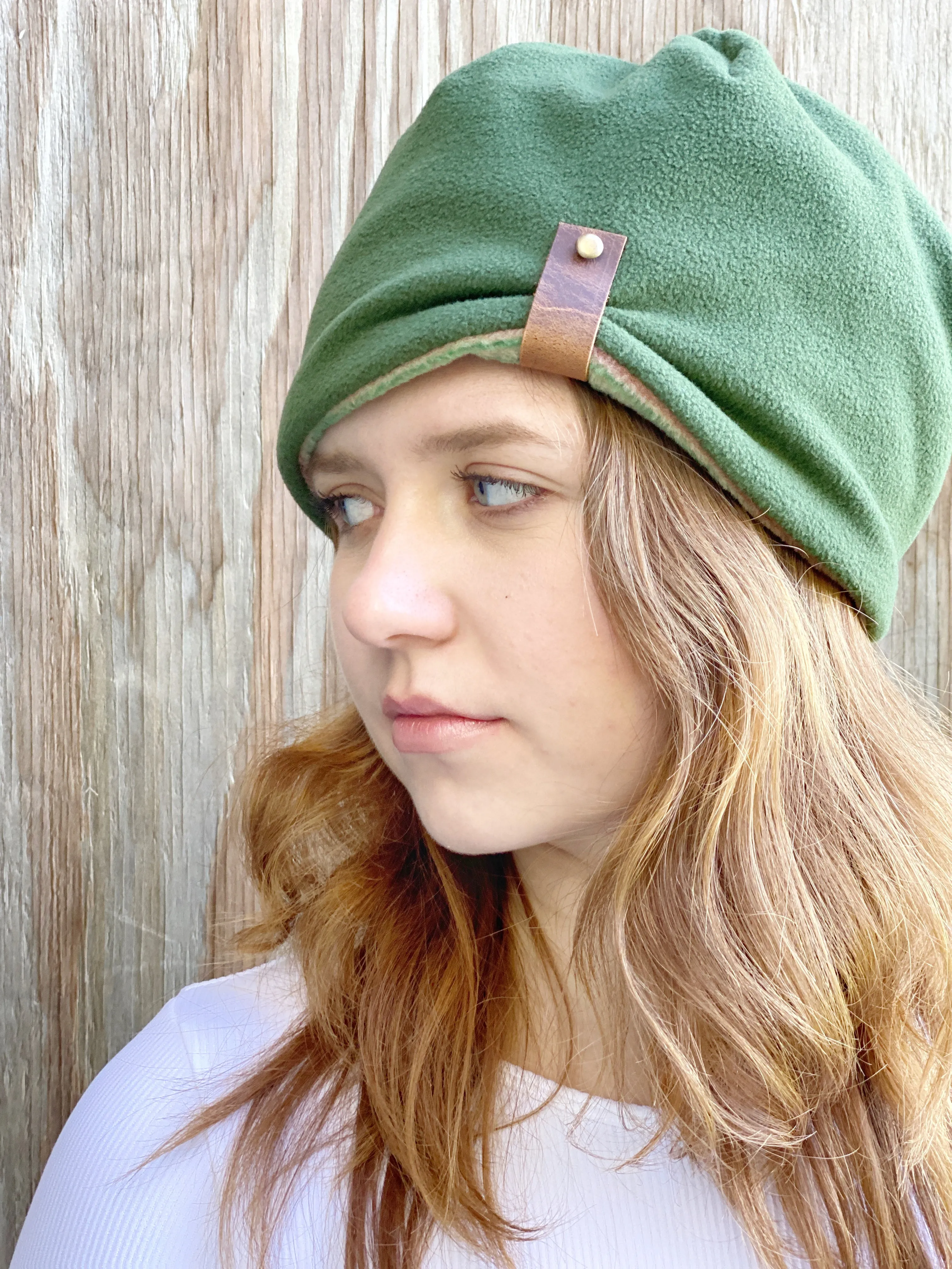 NEW Wind-Pro Fleece Hat for Women - Teal Floral WP57