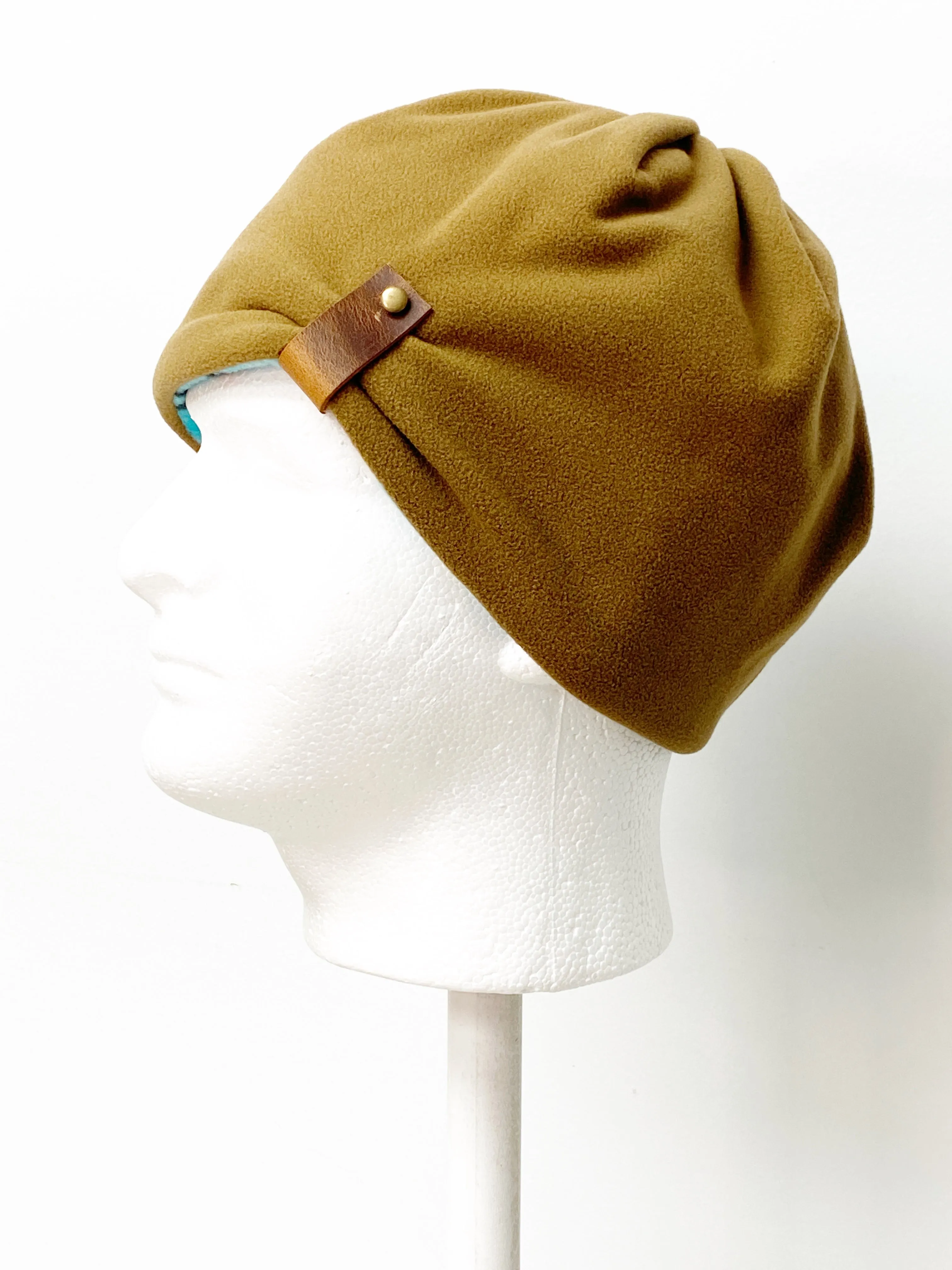 NEW Wind-Pro Fleece Hat for Women - Teal Floral WP57