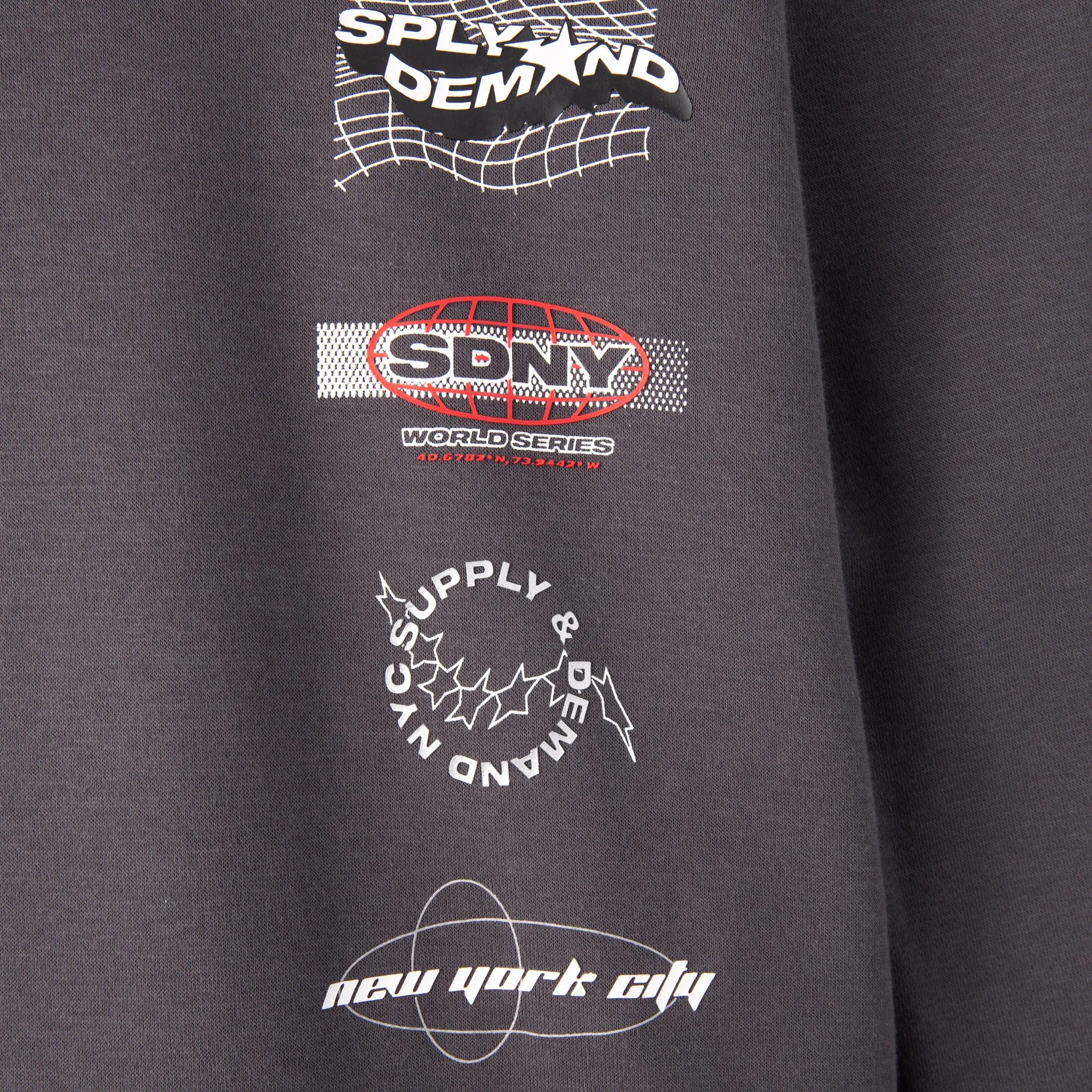 Supply & Demand Junior Boys' Formula Pullover Hoodie / Dark Grey