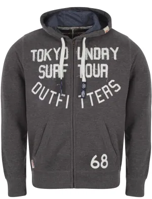 Tokyo Laundry Elizer Hoodie In Dark Grey