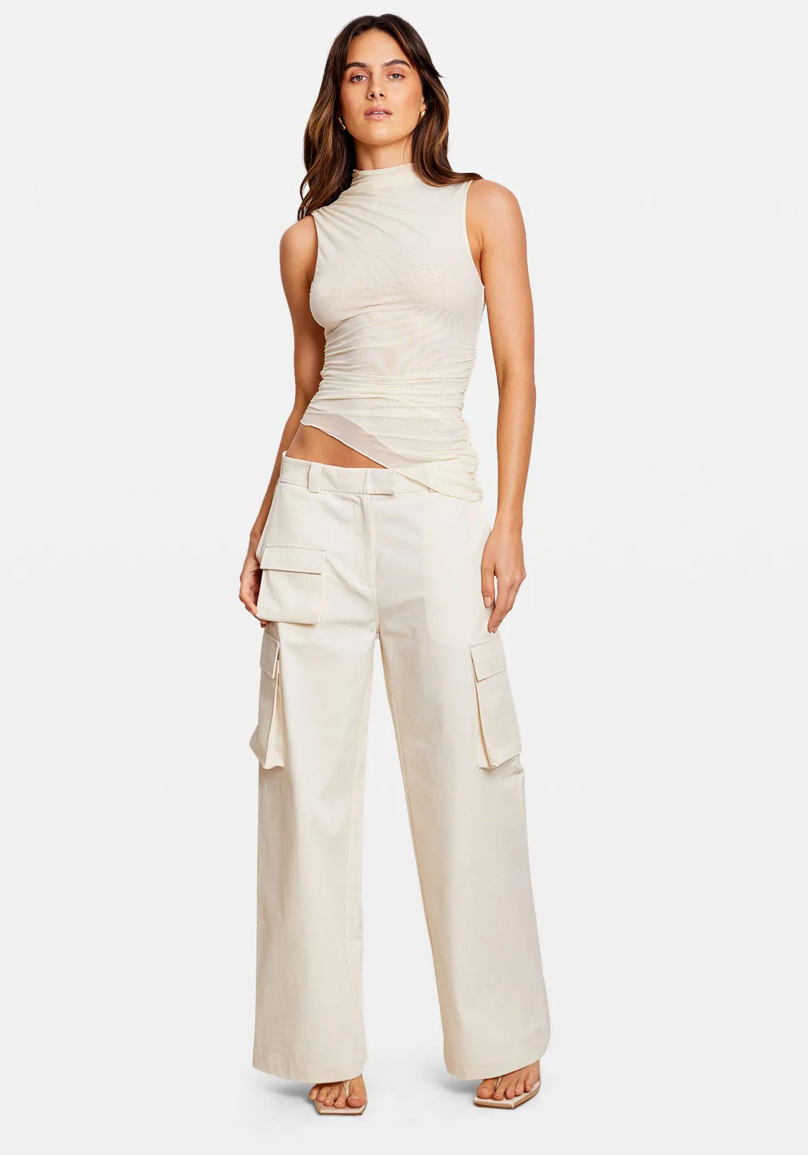UTILITY PANT IVORY