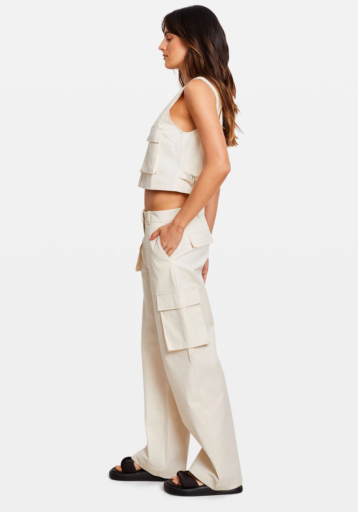 UTILITY PANT IVORY