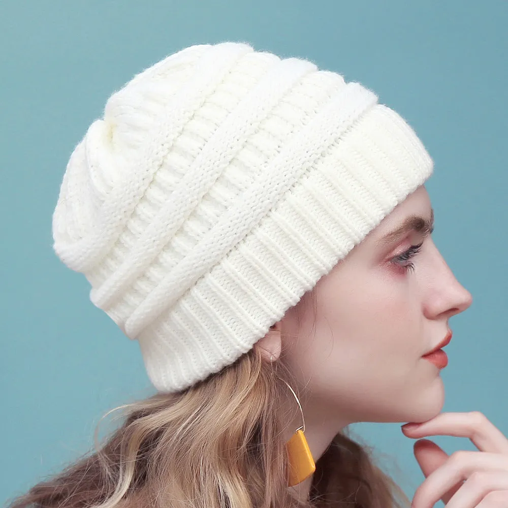 Wholesale Autumn and Winter Warm Wool Knitted Hat